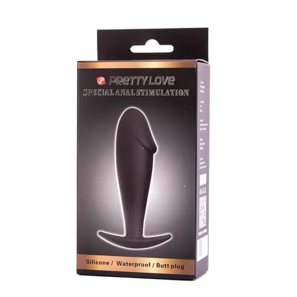 Pretty Love Anal Stimulation Plug - analni čep (črn)