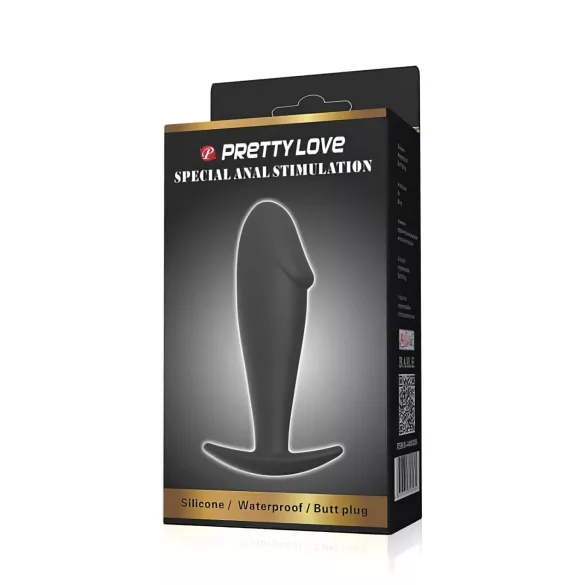 Pretty Love Anal Stimulation Plug - analni čep (črn)