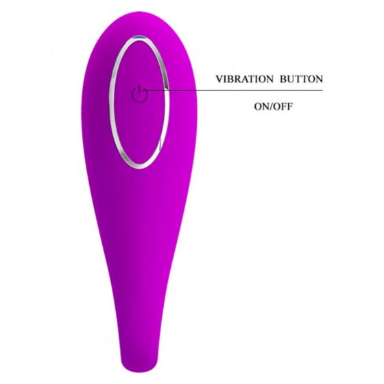 Pretty Love August - Pametni vibrator za G-točko in klitoris (roza)