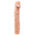 Baile - realistični vibrator - 22,5 cm - naravna barva