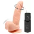 Baile - realistični vibrator z vrtenjem - 15 cm - naraven