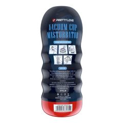   Pretty Love Vacuum Cup - realističen umetni pussy masturbator (naravni)