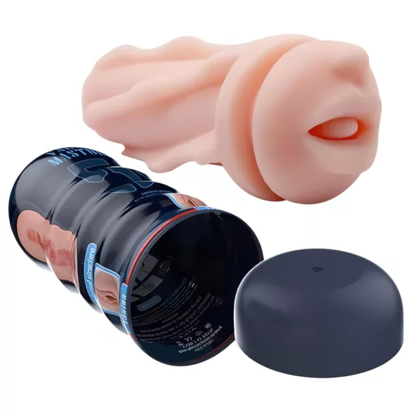 Pretty Love Vacuum Cup - realistični masturbator v obliki ust (v barvi kože)