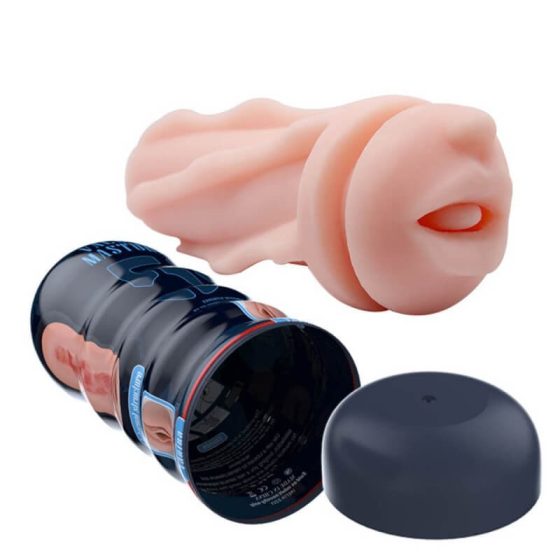 Pretty Love Vacuum Cup - realističen masturbator za usta (naravni)