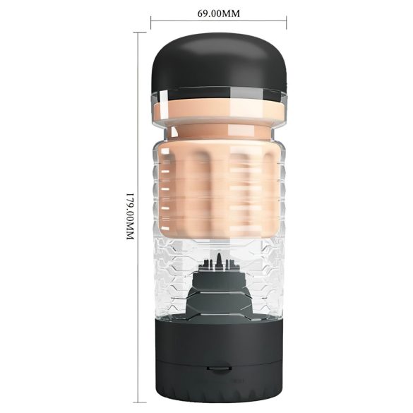 Pretty Love Emily - realistični masturbator vagina - črna