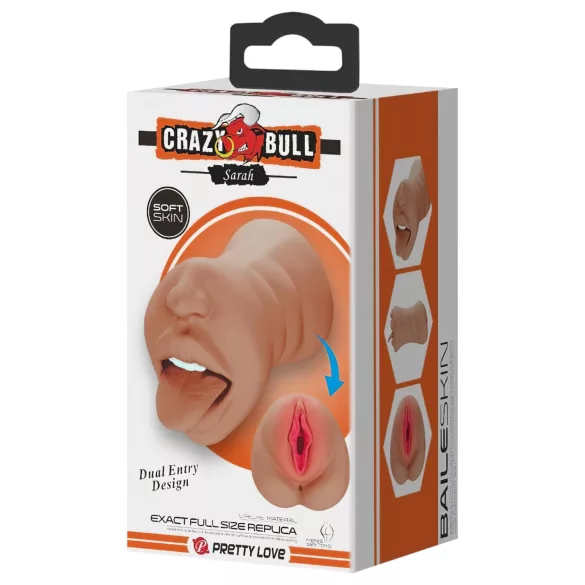 Crazy Bull - masturbator usta in vagina - naraven izgled