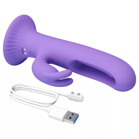 Pretty Love Killmoulis - G-točkovni in lizalni vibrator (vijoličen)