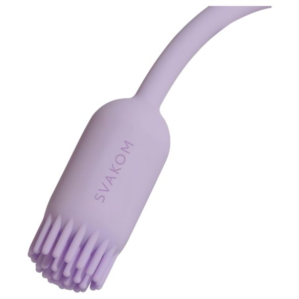 Svakom Plume - 2v1 vibracijsko jajce (vijolično)