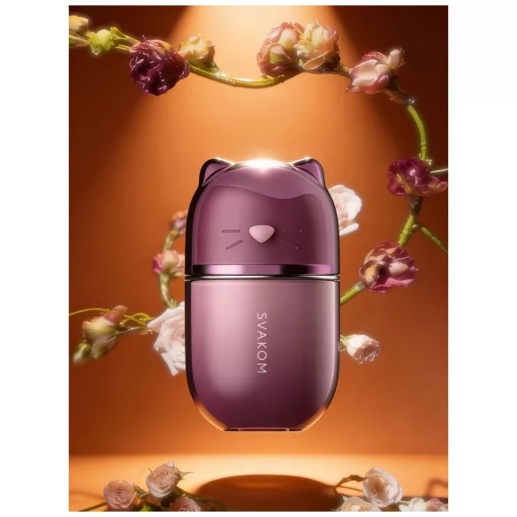 Svakom Klitty - lizalni vibrator (vijoličen)