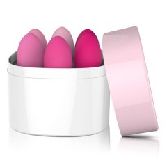 Sex HD Eggs - Komplet 6 stožčastih kroglic (roza)