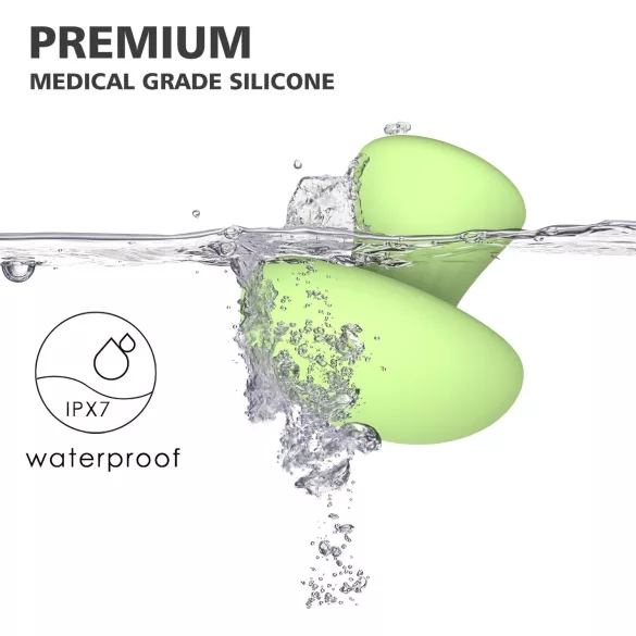 Magic Mushroom - akumulatorski masažer za obraz (zelena)