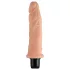 Lovetoy Real Feel - realistični vibrator - 19 cm - naravna barva