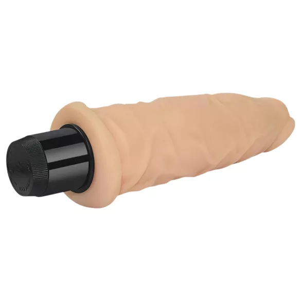 Lovetoy Real Feel - realistični vibrator - 19 cm - naravna barva