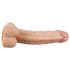 Lovetoy Real Extreme - dildo za G-točko - realističen - 21 cm - natur