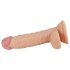 Lovetoy Real Extreme - dildo z modami in priseskom - G-točka - 19 cm