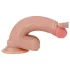 Lovetoy Nature Cock - realistični dildo - dvoplastni - 18 cm - naravna barva