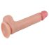Lovetoy Nature Cock - realistični dildo - dvoplastni - 20 cm - natur
