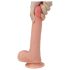 Lovetoy Nature Cock - realistični dildo - dvoplastni - 20 cm - natur