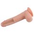 Lovetoy Nature Cock - realistični dildo - dvoplastni - 20 cm - natur
