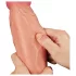 Lovetoy Nature Cock - realistični dildo z dvojnim slojem - 25 cm - naravno
