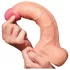 Lovetoy Nature Cock - realistični dildo z dvojnim slojem - 25 cm - naravno