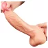 Lovetoy Nature Cock - realistični dildo z dvojnim slojem - 25 cm - naravno