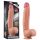 Lovetoy Nature Cock - realistični dildo - dvoplastni - 30 cm - natur