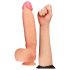 Lovetoy Nature Cock - realistični dildo - dvoplastni - 30 cm - natur