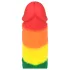 Lovetoy Prider - realistični dildo - 19 cm - mavrični