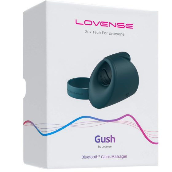 LOVENSE Gush - pametni masažni pripomoček za penis, ki ga je mogoče ponovno napolniti (siv)