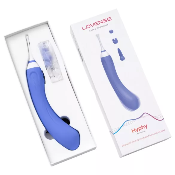 LOVENSE Hyphy - pametni 2-v-1 vibrator (vijoličen)