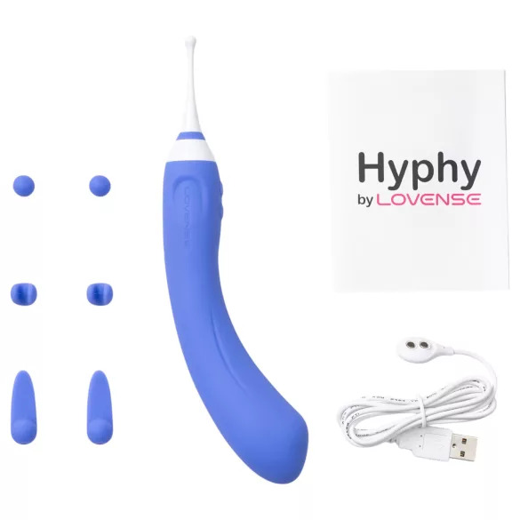 LOVENSE Hyphy - pametni 2-v-1 vibrator (vijoličen)