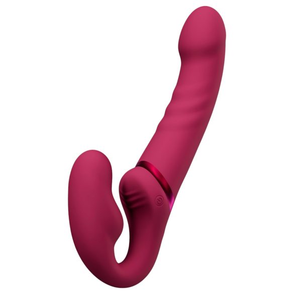 Lovense Lapis - nosljiv vibrator brez pasu - rdeč