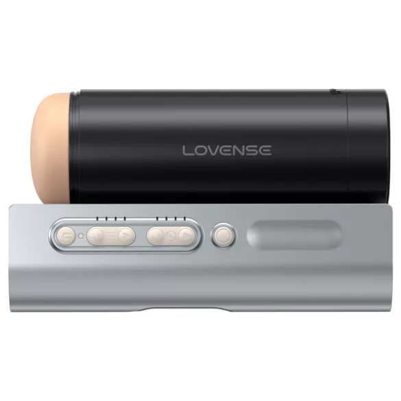 Lovense Solace Pro - aplikacijsko voden potisni masturbator za moške (črn)