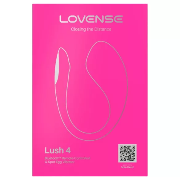 Lovense - vibrator jajček - pameten brezžični - roza