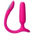 Lovense Lush Anal - aplikacijsko voden analni vibrator z LED-lučko - rožnat