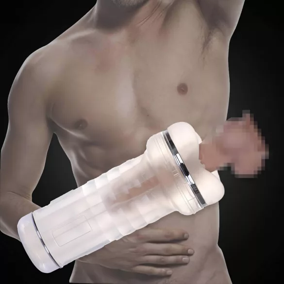 Tracy's Dog Crystal - realistična vagina masturbator - prozorna