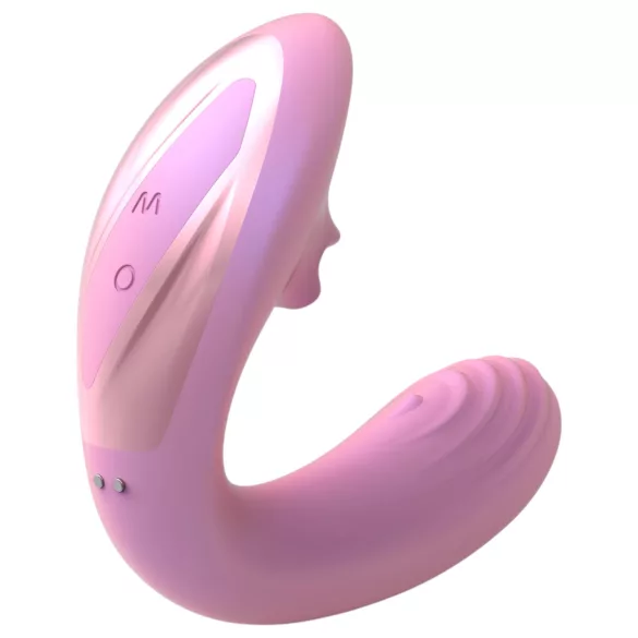 Tracy's Dog OG Lick - vibrator za točko G in vibrator za klitoris (roza)