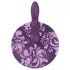 Bouncy Bliss Classic - napihljiva blazina z vibratorjem - vijolična