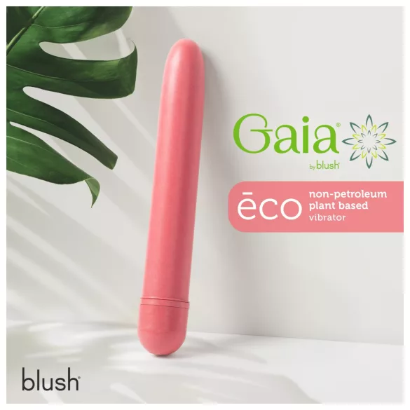 Gaia - vibrator - okolju prijazen, velik - roza