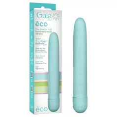  Gaia Eco L - vibrator paličaste oblike - okolju prijazen - moder - velik