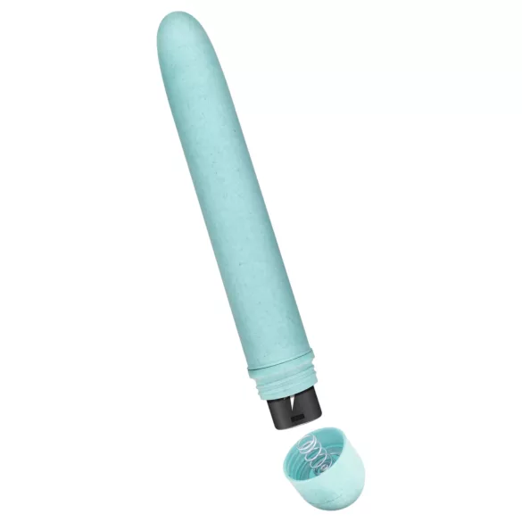 Gaia Eco L - vibrator paličaste oblike - okolju prijazen - moder - velik