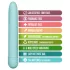 Gaia Eco L - vibrator paličaste oblike - okolju prijazen - moder - velik