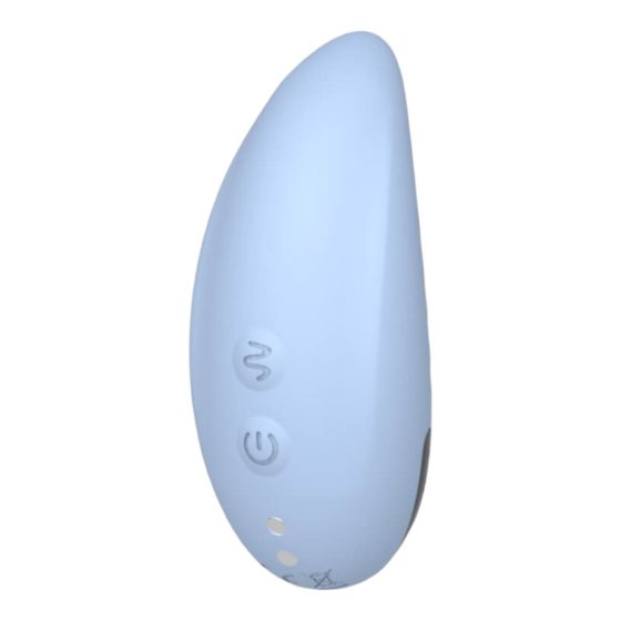 Vibeconnect - vodoodporni stimulator klitorisa na baterije (modri)