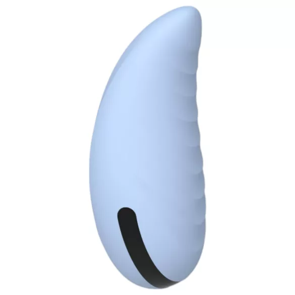 Vibeconnect - baterijski, vodoodporni vibrator za klitoris (moder)