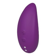   Vibeconnect - vodoodporni stimulator klitorisa na baterije (vijolična)