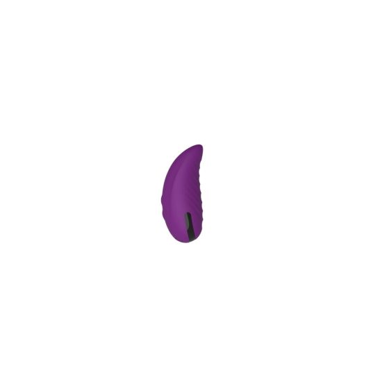 Vibeconnect - vodoodporni stimulator klitorisa na baterije (vijolična)
