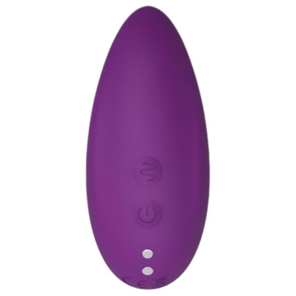 Vibeconnect - polnilni vibrator za klitoris - vodoodporen - vijoličen