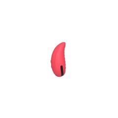   Vibeconnect - Vodoodporni stimulator klitorisa na baterije (rdeč)