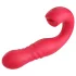 Honey Play Box Joi Thrust 2 - vibrator z izstiskanjem in jezikom - rdeč